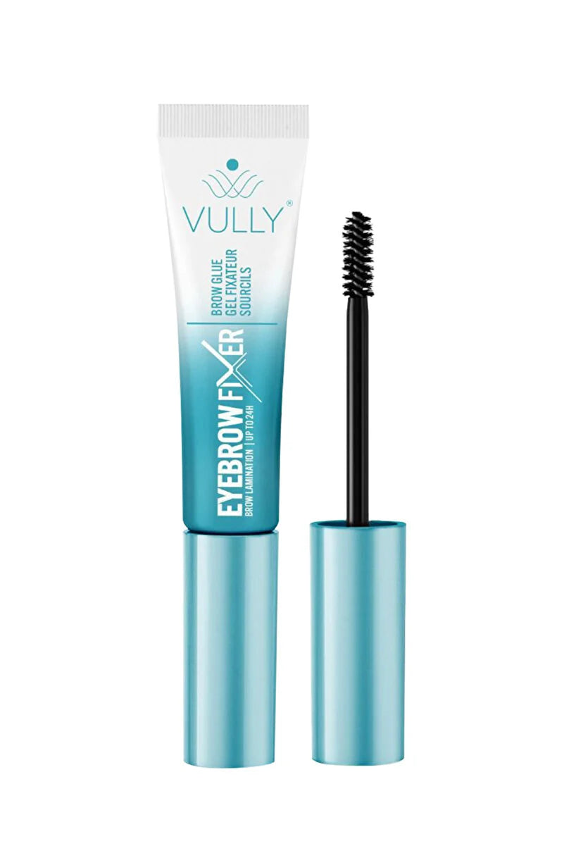 VULLY Brow Fixer 7 ml – Clear eyebrow fixing mascara, 24-hour lamination effect, Biotin and Panthenol