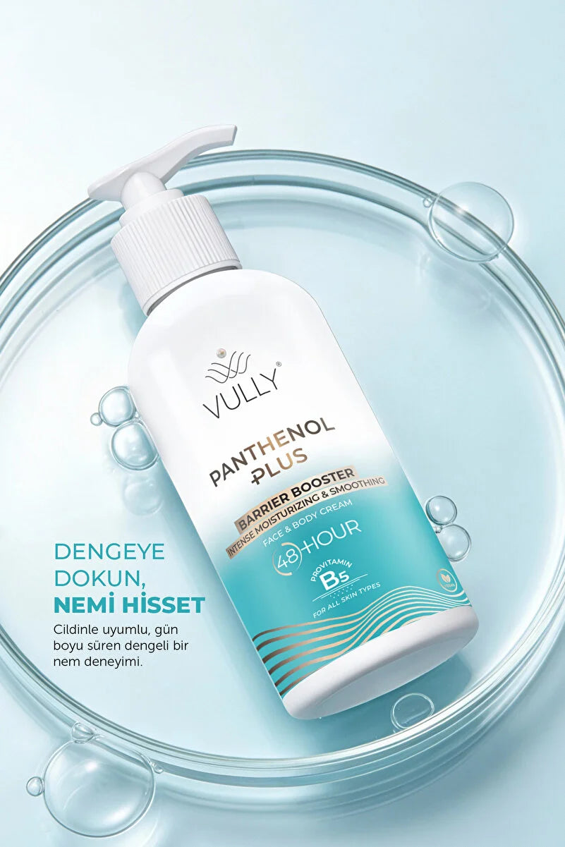 VULLY Panthenol Plus 48-hour Intensive Hydrating and Restorative Face and Body Cream 250 ml