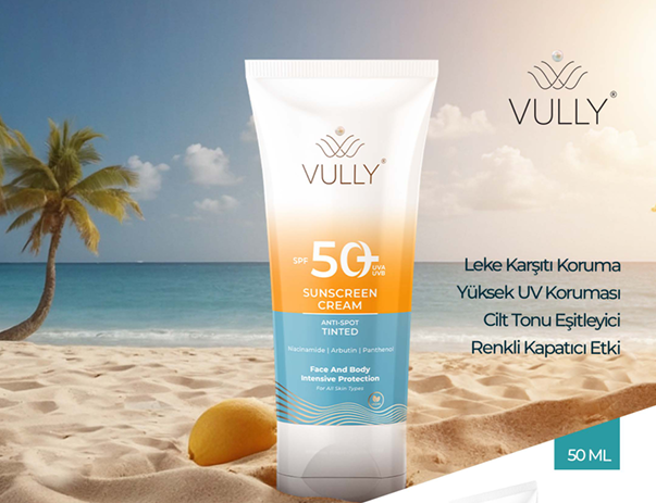 Vully SPF 50+ Sunscreen Cream 50 ml