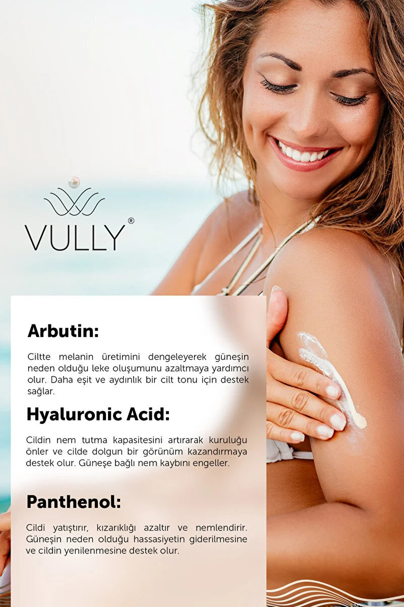 VULLY Anti-spot - Brightening and Moisturizing High Protection SPF+50 Face and Body Sun Cream 50ml