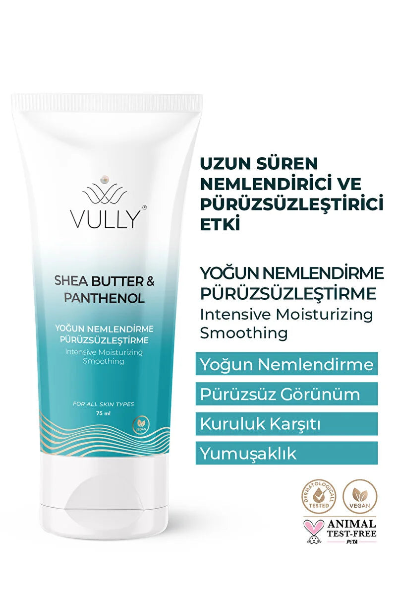 VULLY Intensive Moisturizing Hand Cream for Smooth Dry and Sensitive Skin 75ml