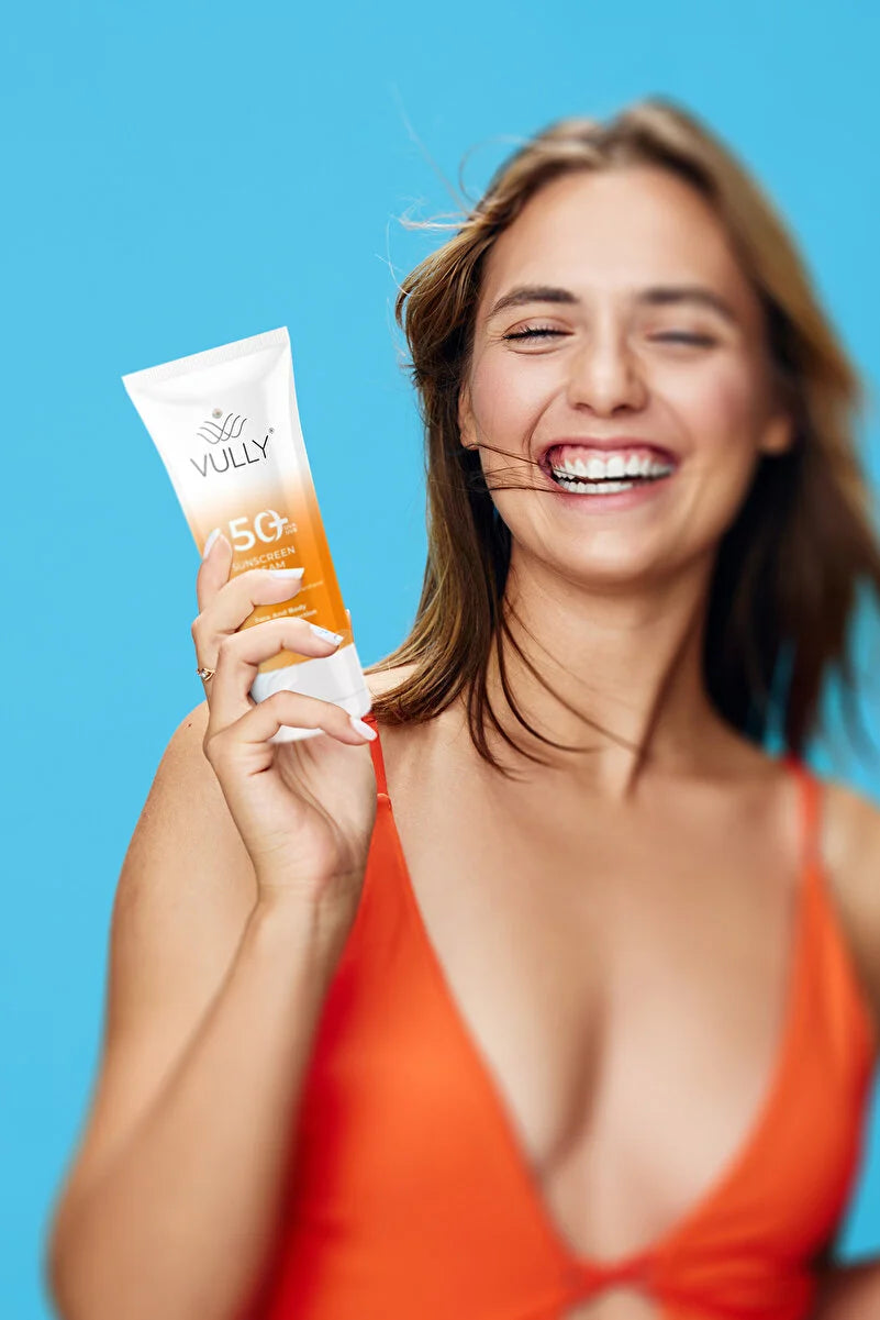 VULLY Anti-spot - Brightening and Moisturizing High Protection SPF+50 Face and Body Sun Cream 50ml