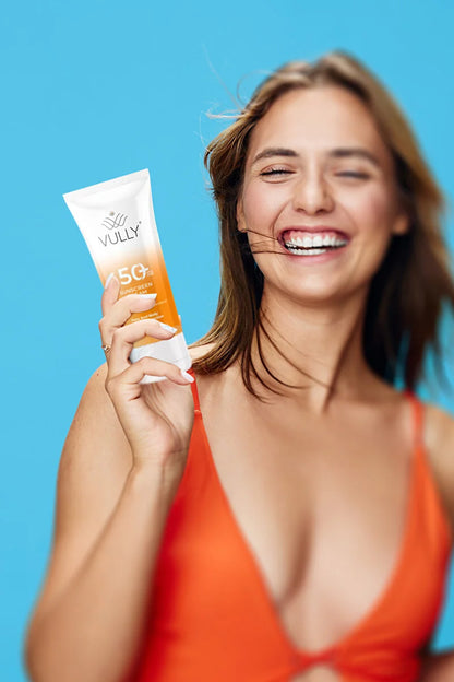 VULLY Anti-spot - Brightening and Moisturizing High Protection SPF+50 Face and Body Sun Cream 50ml