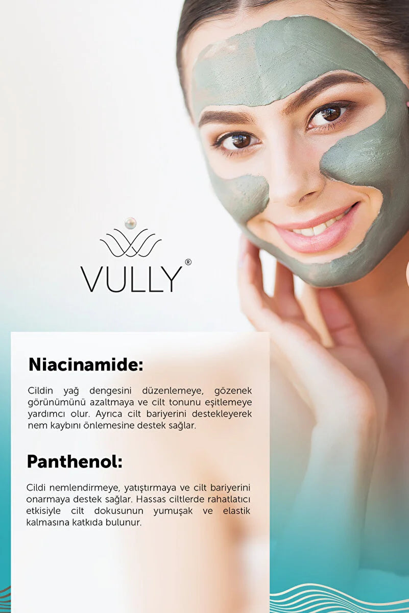 VULLY Pore Minimizing and Intense Hydration Face Mask 150ml (Niacinamide - Panthenol)