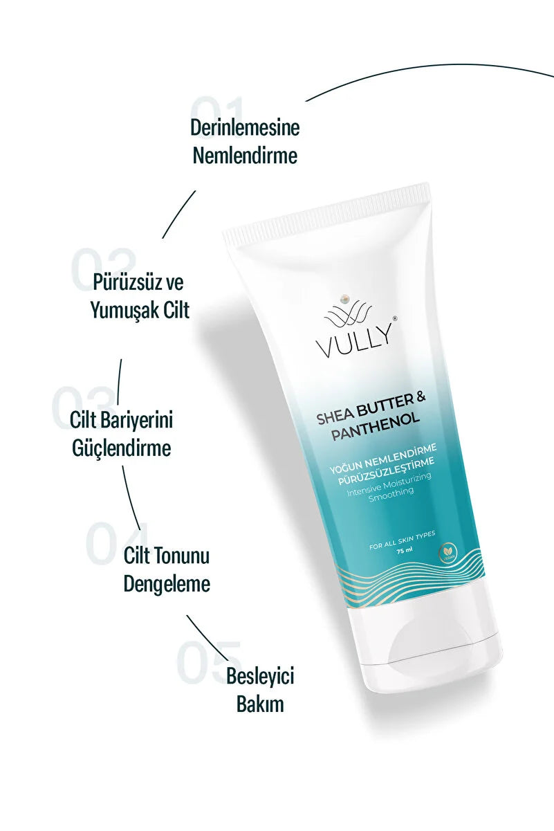 VULLY Intensive Moisturizing Hand Cream for Smooth Dry and Sensitive Skin 75ml