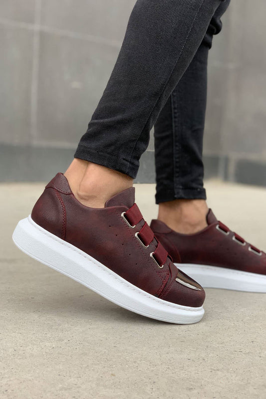 MN251 - CBT Mirror Erkek Ayakkabı BORDO